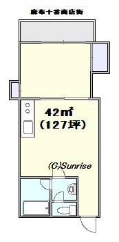 麻布十番 徒歩3分 構造:鉄筋コンクリート造